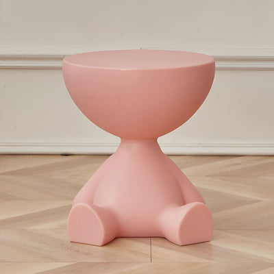 Luxury Round Coffee Table - White version