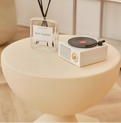 Luxury Round Coffee Table - Angle view