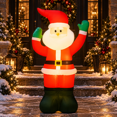 5 Ft Inflatable LED Snowman