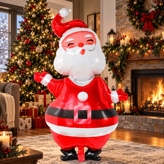 Giant Santa Foil Balloon Set