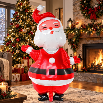 Giant Santa Foil Balloon Set