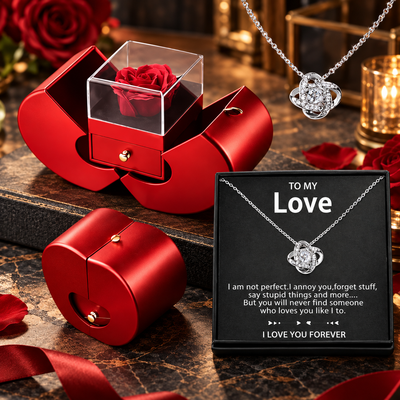 Apple Rose Jewelry Box