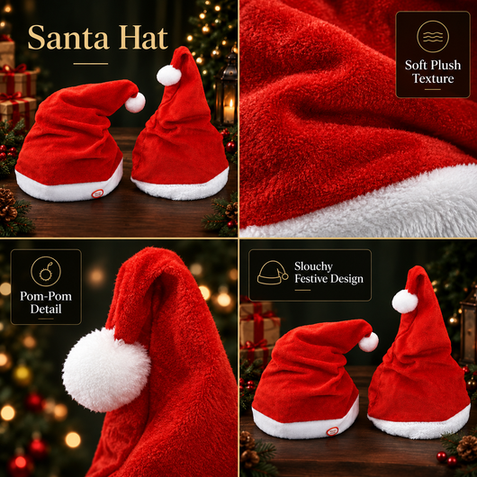 Singing Dancing Santa Hat