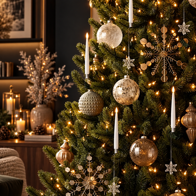 LED Christmas Tree Candles with Remote