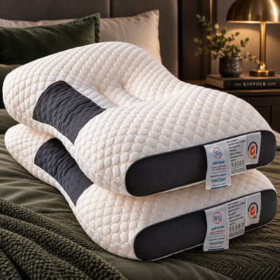 Contoured Neck Support Pillow