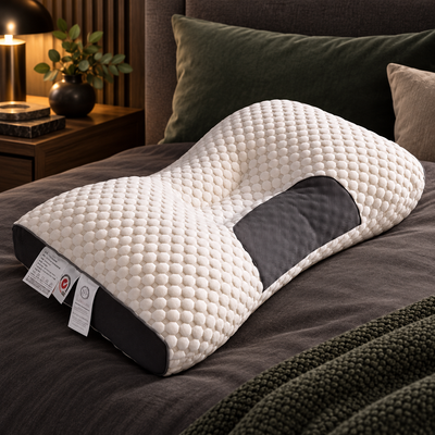 Contoured Neck Support Pillow