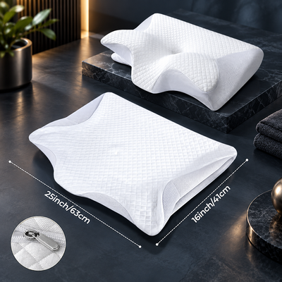Cooling Neck Pillow Covers, 3 Pack