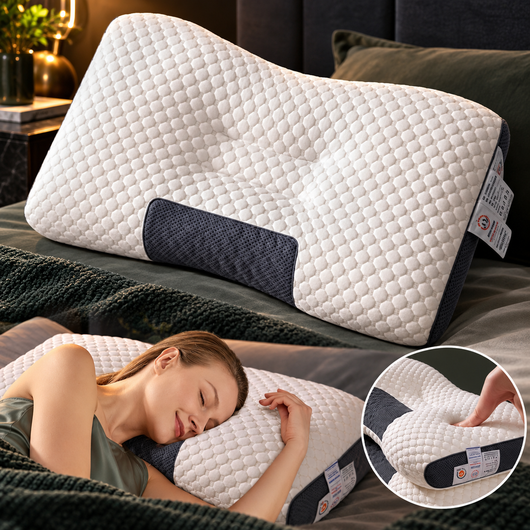 Contoured Neck Support Pillow