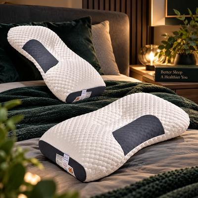 Contoured Neck Support Pillow