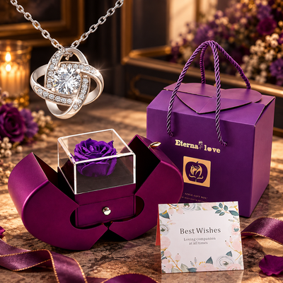 Apple Rose Jewelry Box
