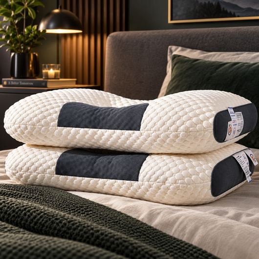 Contoured Neck Support Pillow