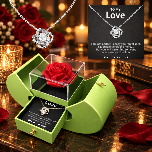 Apple Rose Jewelry Box