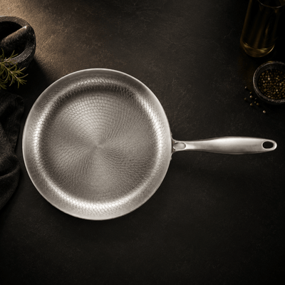 Titanium Hammered High-Wall Pan