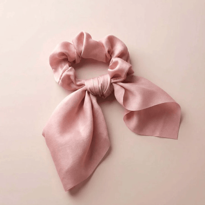 Satin Scrunchie with Bow