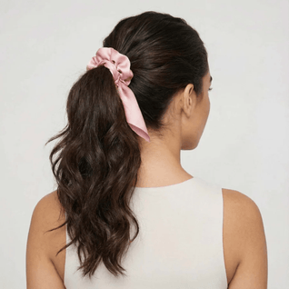 Satin Scrunchie with Bow