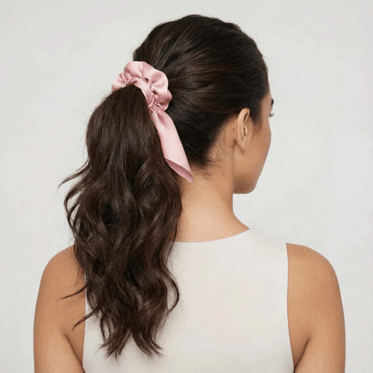 Satin Scrunchie with Bow