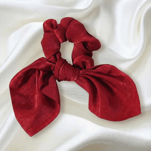 Satin Scrunchie with Bow