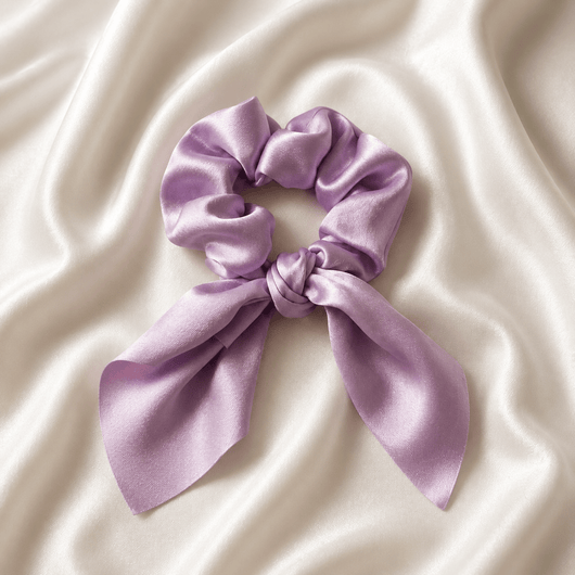 Satin Scrunchie with Bow
