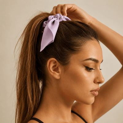 Satin Scrunchie with Bow