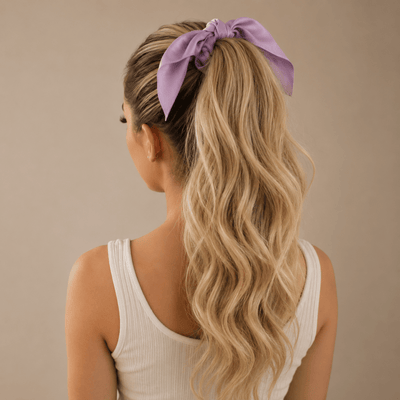Satin Scrunchie with Bow