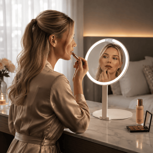 LED Travel Makeup Mirror