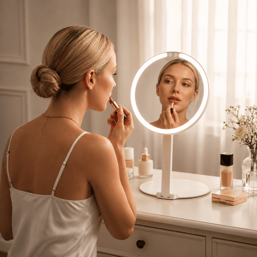 LED Travel Makeup Mirror