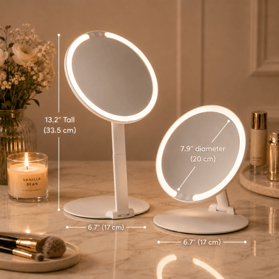 LED Travel Makeup Mirror