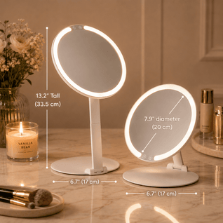 LED Travel Makeup Mirror