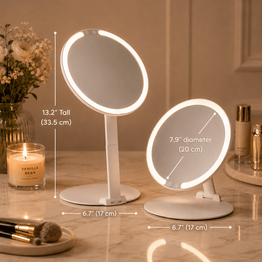 LED Travel Makeup Mirror