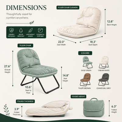Foldable Floor Chair