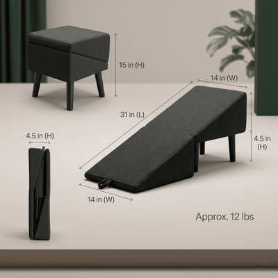 2-in-1 Pet Ramp and Step Stool