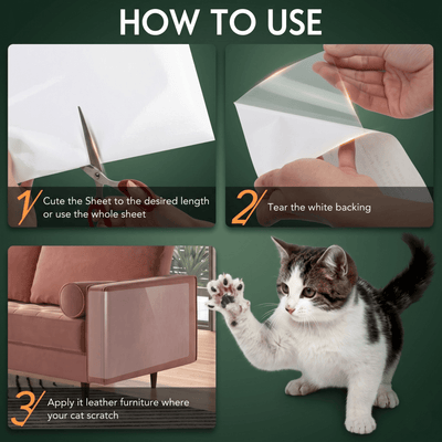 Cat Scratch Furniture Protector (8-Pack)