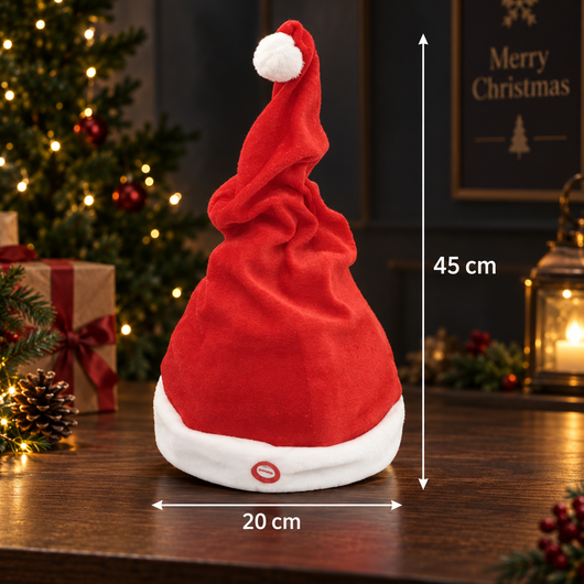 Singing Dancing Santa Hat