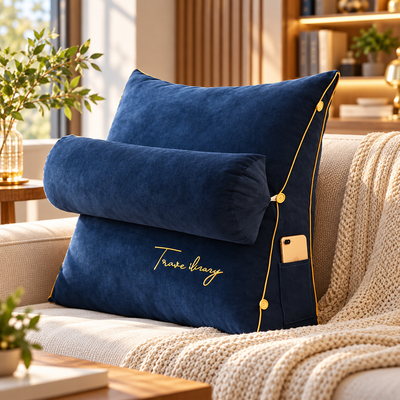 Adjustable Backrest Reading Pillow