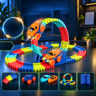 Flexible Car Track Set