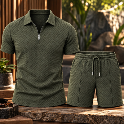 Men's Summer Polo Set