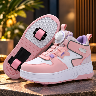 Retractable Wheel Roller Shoes