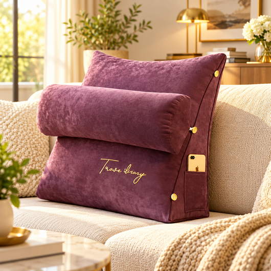 Adjustable Backrest Reading Pillow