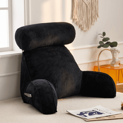 Backrest Pillow with Arms and Headrest