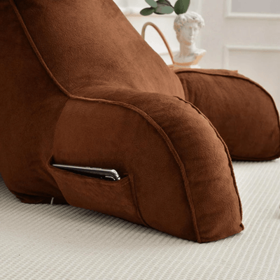 Backrest Pillow with Arms and Headrest