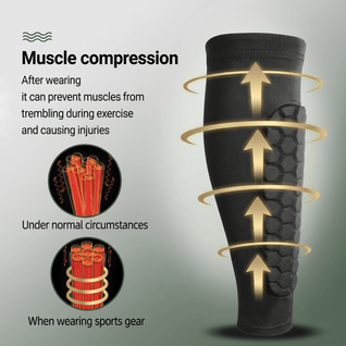 Honeycomb Compression Shin Sleeves