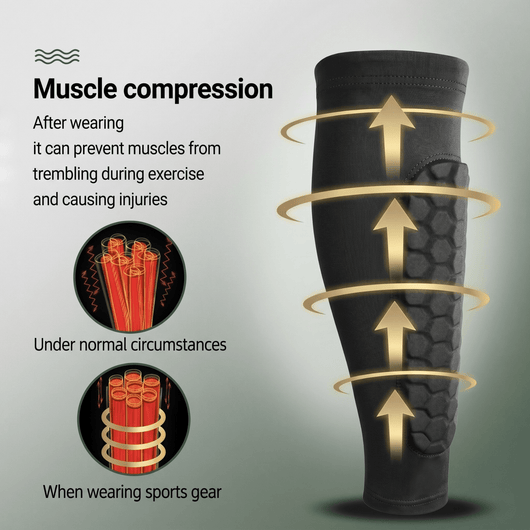 Honeycomb Compression Shin Sleeves