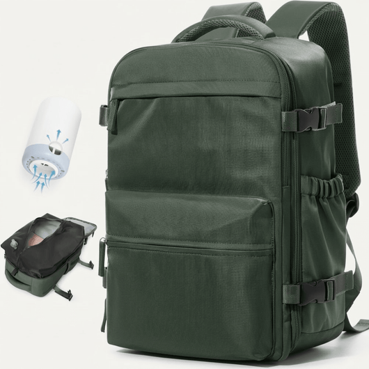 Waterproof Travel Backpack with Vacuum Compression
