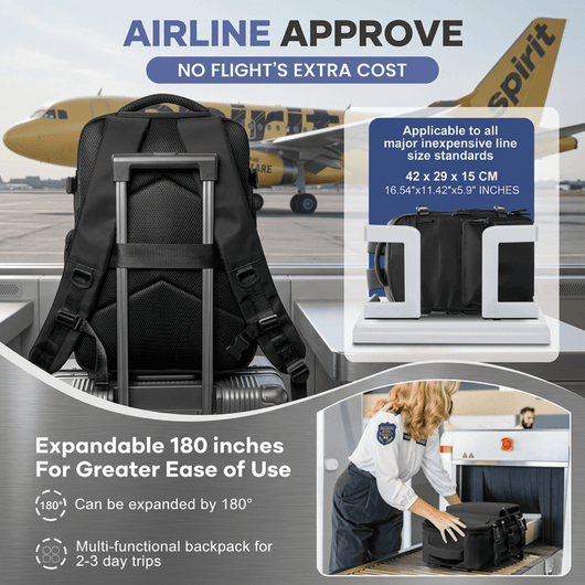 Waterproof Travel Backpack with Vacuum Compression