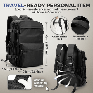 Waterproof Travel Backpack with Vacuum Compression