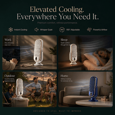 Rechargeable Portable Cooling Fan