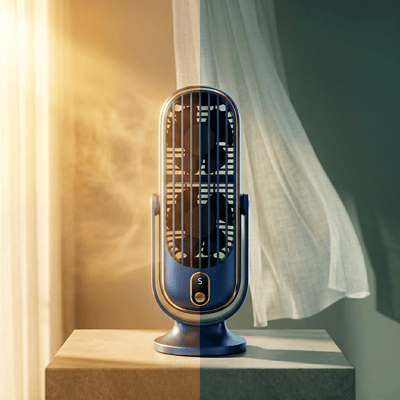 Rechargeable Portable Cooling Fan