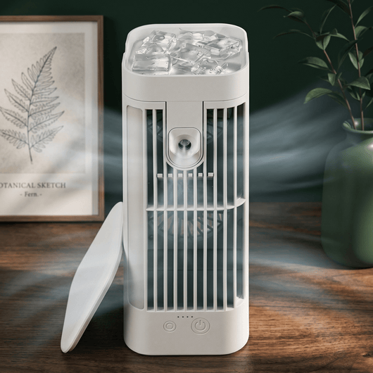 Portable Misting Desk Fan