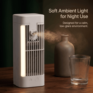 Portable Misting Desk Fan