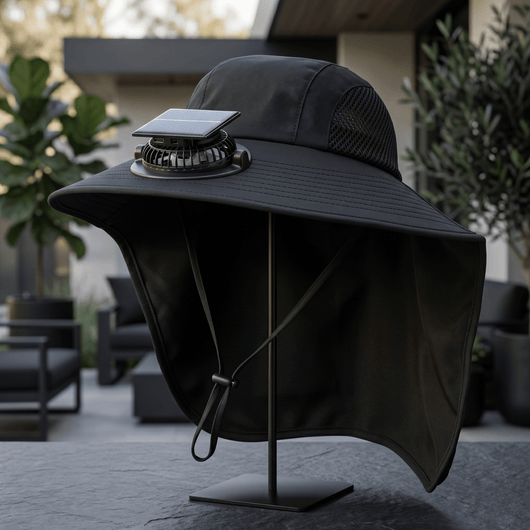 Solar Powered Fan Hat
